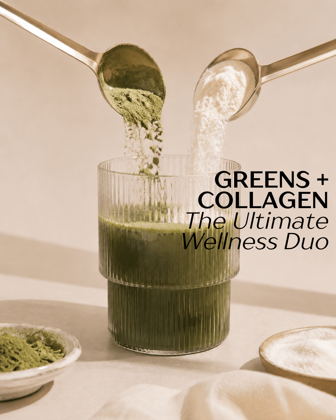 Collagen vs. Greens: Which One Does Your Body Actually Need? - Xenca