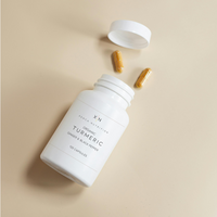 Organic Turmeric with Ginger + Black Pepper - 120 Capsules