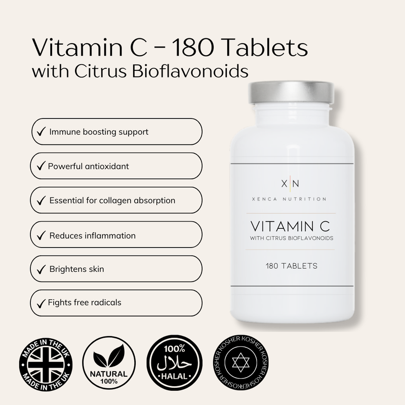 Vitamin C - Enhanced formula + larger pot!