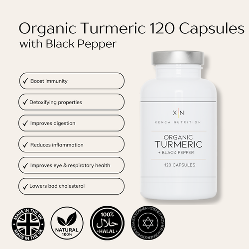 Organic Turmeric with Ginger + Black Pepper