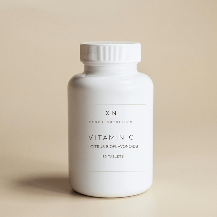 Vitamin C with Citrus Bioflavonoids - 180 Capsules - Xenca