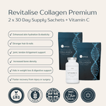 Collagen Revitalise Premium Sachets Pack - CURRENTLY UNAVAILABLE - Xenca