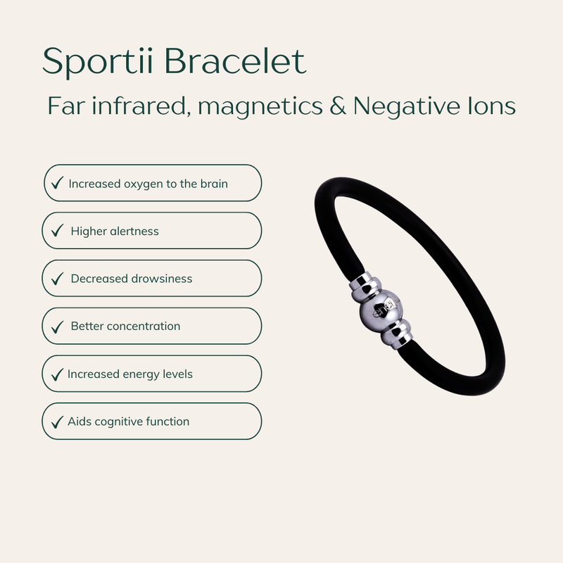 Sportii Bracelet Black - Large - Xenca